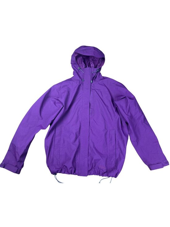 Cabela's Jackets & Blazers - Cabelas Gore-Tex Rain Jacket Womens Medium Purple Full Zip Hooded Outdoor Casual